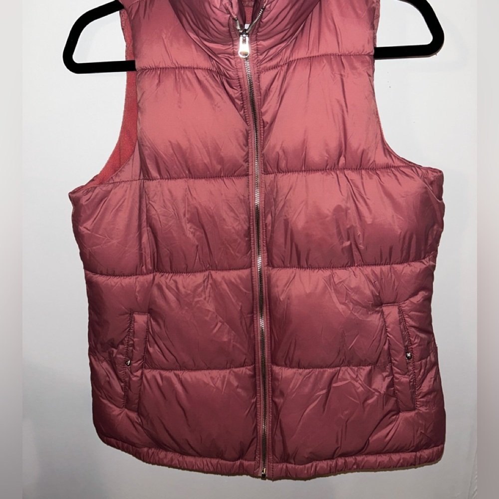 Old navy puffer vest medium full zip